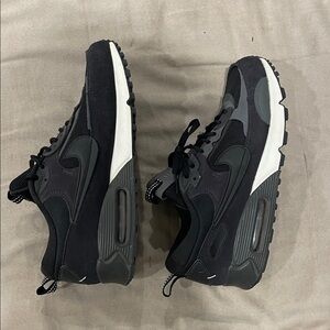 Black and Gray Nike Air Max